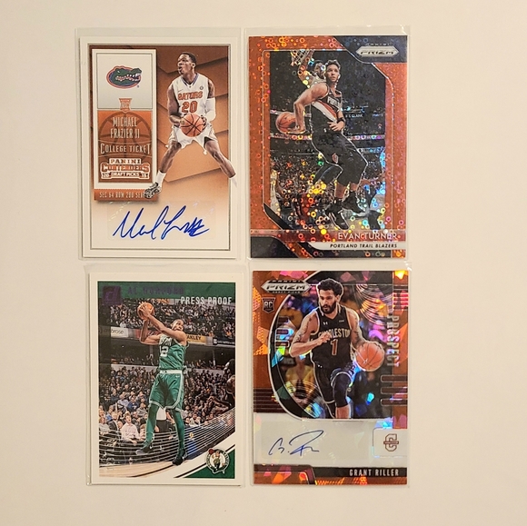 Lot of 11 NBA Autographed/Serial Numbered/Jersey Relic Basketball Cards - Picture 2 of 5